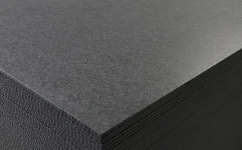 Smooth dark grey fibre cement board